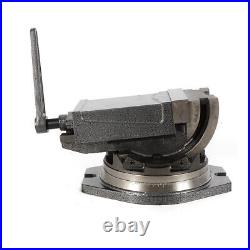 5Inch Precision Milling Vise 2 Way 360° Swivel Base 90° Tilting Clamp Vice USA