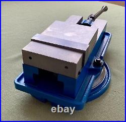 5 Angle-Tight Positive-Lock Milling Vise on Swivel Base, Industrial Duty