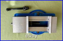 5 Angle-Tight Positive-Lock Milling Vise on Swivel Base, Industrial Duty