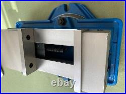 5 Angle-Tight Positive-Lock Milling Vise on Swivel Base, Industrial Duty
