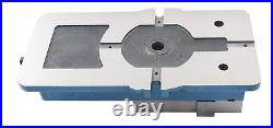 5 Angle-Tight Positive-Lock Milling Vise on Swivel Base, Industrial Duty