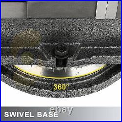 5 Bench Vice Swivel Base Drill Press Milling Machine Workbench Vise