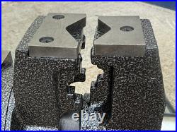 5 Bench Vise Blacksmith Anvil 360° Swivel Base & Rotate Body Clamp Round