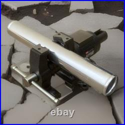 5 Bench Vise Blacksmith Anvil 360° Swivel Base & Rotate Body Clamp Round