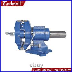 5 Heavy Duty Swivel Multi-Purpose Rotating Bench Vise 360 Degrees Rotation
