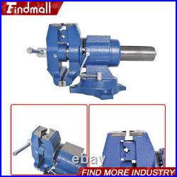 5 Heavy Duty Swivel Multi-Purpose Rotating Bench Vise 360 Degrees Rotation