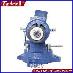 5 Heavy Duty Swivel Multi-Purpose Rotating Bench Vise 360 Degrees Rotation