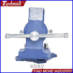 5 Heavy Duty Swivel Multi-Purpose Rotating Bench Vise 360 Degrees Rotation