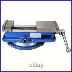 5 INCH HIGH PRECISION MILLING VISE WithSWIVEL BASE KNEE MILL OR BENCH MILL