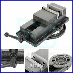 5 Inch Bench Clamp Lock Vise Swivel Base Milling Machine Fitter Tools