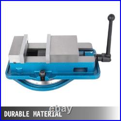 5 Inch Blue Lock Down Vise with 360 Degree Swiveling Base for Precision Work