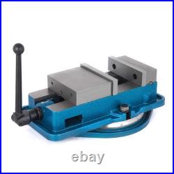 5 Inch Blue Lock Down Vise with 360 Degree Swiveling Base for Precision Work