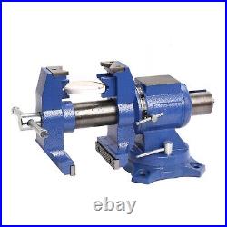 5-Inch Width heavy Duty Multi-Purpose Bench Vise With 360-degree Swivel Base