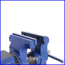 5 Multi-jaw Rotating Bench Vise with Swivel Base & Head 360-Degree Rotation Clamp