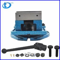 5 Precision Mill Vise Anti-Jaw Lifting With Swivel Base New