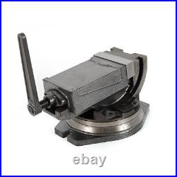 5 Tilting Angle Vise Benchtop Precision Tilting Milling Vise & Swivel Base Mill
