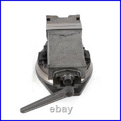 5 Tilting Angle Vise Benchtop Precision Tilting Milling Vise & Swivel Base Mill