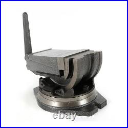 5 Tilting Angle Vise Precision Tilting Milling Vise Benchtop withSwivel Base Mill
