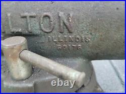 5 Vintage Antique Cast Iron Wilton Bullet Bench Vise withSwivel Base