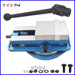 6In 360° Swiveling Base Lockdown Milling Machine Vise Swiveling Base Bench