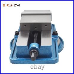 6In 360° Swiveling Base Lockdown Milling Machine Vise Swiveling Base Bench