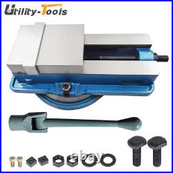 6In × 7.5In Lockdown CNC Milling Machine Bench Vise With 360° Swiveling Base