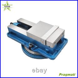 6In × 7.5In Lockdown CNC Milling Machine Bench Vise With 360° Swiveling Base New