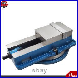 6In × 7.5In Lockdown CNC Milling Machine Bench Vise With 360° Swiveling Base US