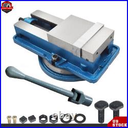 6In × 7.5In Lockdown CNC Milling Machine Bench Vise With 360° Swiveling Base US