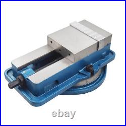 6In Lockdown Milling Machine Vise Swiveling Base Bench With 360° Swiveling Base