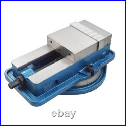 6In Lockdown Milling Machine Vise Swiveling Base Bench With 360° Swiveling Base
