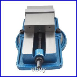 6In Lockdown Milling Machine Vise Swiveling Base Bench With 360° Swiveling Base