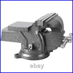 6Inch Heavy Duty Benches Vises with Swivels Base Secure Grip Tabletops Clamp