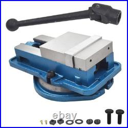 6Inch Milling Machine Lockdown Vise Base Bench Vise With 360° Swiveling Base