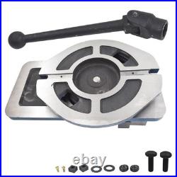 6Inch Milling Machine Lockdown Vise Base Bench Vise With 360° Swiveling Base