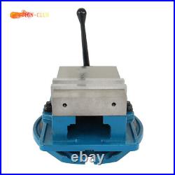 6Inch Milling Machine Lockdown Vise Base Bench With 360° Swiveling Base New