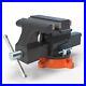 6.5 Bench Vise with 360° Swivel Locking Base & Two-way Jaw Ductile Iron