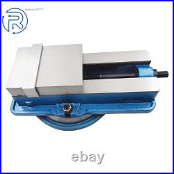 6 × 7.5 Lockdown CNC Milling Machine Bench Vise With 360° Swiveling Base New