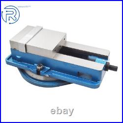 6 × 7.5 Lockdown CNC Milling Machine Bench Vise With 360° Swiveling Base New