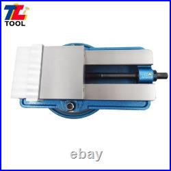 6 × 7.5 Lockdown Milling Machine Bench Vise With 360° Swiveling Base