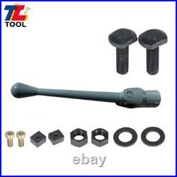 6 × 7.5 Lockdown Milling Machine Bench Vise With 360° Swiveling Base