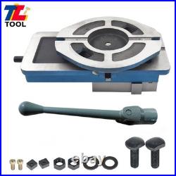 6 × 7.5 Lockdown Milling Machine Bench Vise With 360° Swiveling Base