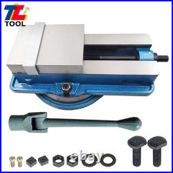 6 × 7.5 Lockdown Milling Machine Bench Vise With 360° Swiveling Base