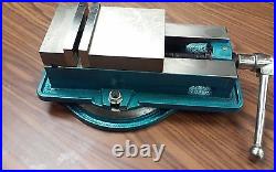 6 ANG-DOWN-LOCK MILLING MACHINE VISE w. Swivel base #850-600-NEW