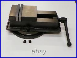 6 ANG-LOCK VISE PRECISION MILLING MACHINE With SWIVEL BASE #850-600 TB006