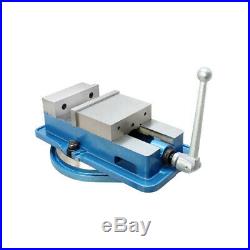 6'' Accu Lock Precision Vise with Swivel Base Milling Drilling Machine Bench Clamp