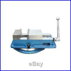 6'' Accu Lock Precision Vise with Swivel Base Milling Drilling Machine Bench Clamp