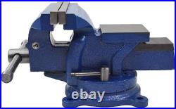 6 Bench Vise Table Top Clamp Press Locking Swivel Base Heavy-Duty for Crafting