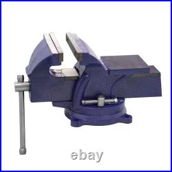 6 Bench Vise WithAnvil Swivel Locking Base Clamp Table Top Clamp Heavy Duty Vice