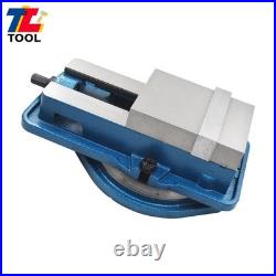 6 Bench Vise With 360° Swiveling Base Lockdown Milling Machine Vise Lock Vice